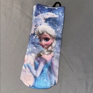 Disney Frozen Blue and White Socks
